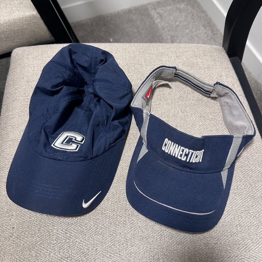 UCONN Collegiate Nike Hat & Visor (SET OF 2)